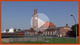 Filmbild Cuxhaven Amerika-Bahnhof