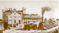 Bahnhof 1860